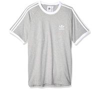 adidas Men 3-STRIPES TEE T-shirt - Mgreyh, Medium