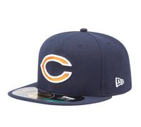 adidas Men 59Fifty Chicago Bears Cap Men's Cap - Blue, 7 1/8