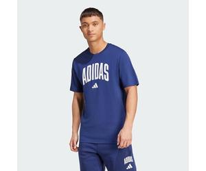 adidas Men Adult Collegiate Lineage Graphic T-Shirt 2XL Dark Blue