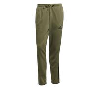Adidas Essentials 3 Stripes Open Hem Fleece Joggers Green M / Regular Men