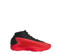 adidas Men Anthony Edwards 1 Pure Ruby Mid Basketball Shoes, Core Black/Red/Cloud White, 9.5 UK