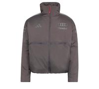 adidas men audi formula one team engineers & marketing padded jacket grey xl