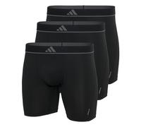 adidas Men Boxershorts 3-Pack Boxer Briefs Active Micro Flex Eco Black/Grey