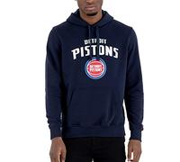 adidas Men Detroit Pistons Hooded Pullover Men's Hooded Pullover - Blue, 4XL