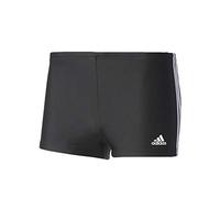 adidas Men Essence Core 3-Streifen Boxer Infinitex Essence Core 3-Stripes Boxer-badehose, Black (Black/White), 28 (Manufacturer Size: 3)