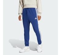 adidas Essential 3-Stripes French Terry Joggers, Cotton, Blue