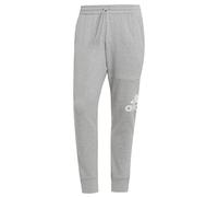 adidas Men Essentials French Terry Tapered Cuff Logo Pants, XXL Plus Size Tall, 3 inch