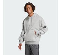 Essentials Loose-Fit 3 Bar Logo French Terry Hoodie
