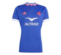 adidas Men France Rugby Performance fit Replica Jersey Blue XL