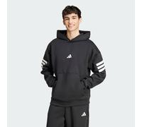 adidas Men's FUTURE ICONS THREE STRIPES HOODIE 3XL Black