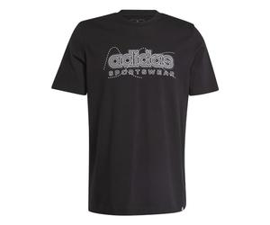 adidas Men Growth Sportswear Graphic T-Shirt, M Black