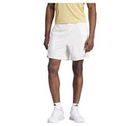 adidas Men HIIT Workout 3-Stripes Short Shorts, S 7" Chalk White