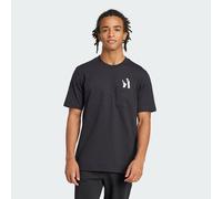 adidas Men Lounge Slides Graphic Pocket Tee