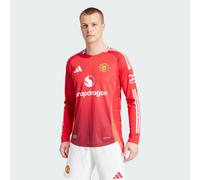 adidas Men Manchester United 24 25 Long Sleeve Home Authenti