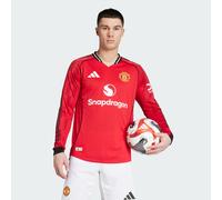 adidas Men Manchester United 25 26 Long Sleeve Home Authenti
