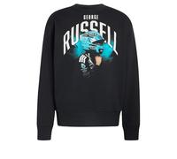 adidas men mercedes - amg petronas formula 1 team george russell graphic sweat top black l