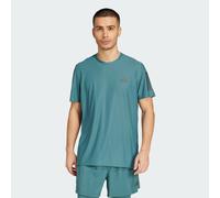 adidas Own The Running Shirt Men - Dark Green, Size M