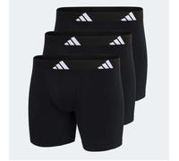 Adidas Men’s 3-Pack Active Flex Cotton Boxer Briefs - Performance Underwear
