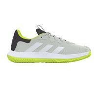 adidas Men Solematch Control AC Tennis Shoes All Surface Shoes Mint - Neon Green, Mint Green, 9.5 UK