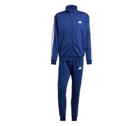 adidas Men Sportswear Basic 3 Stripes Fleece Track Suit Black