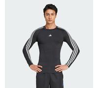 TECHFIT Compression Training 3-Stripes Long Sleeve Long-Sleeve Top