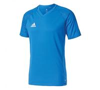 Adidas Men Tiro17 Trg Jsy T-Shirt - Blue/Azul/Maruni/Blanco, Medium