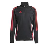 adidas MEN TIRO24 TRTOP Track Tops, Black,black,pure ruby, L