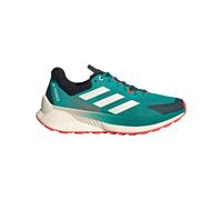 Adidas - Men's trail running shoes - Terrex Soulstride Flow M Pure Teal/Off White/Semi Impact Orange for Men - Size 8 UK - Green Green 8 UK