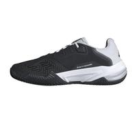 adidas Mens 13 M CL Tennis Shoes Black/White/Silver 9 (43.3)