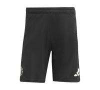 Adidas Mens 2025/2026 Manchester United FC Training Shorts - Black - XXL S - Black - 100% Polyester
