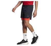 adidas Men's 2in1 Pow Short, Black/Rojbri/Black, M
