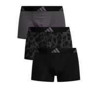 Adidas Men's 3 Pack Active Flex Cotton Trunks, Multicoloured