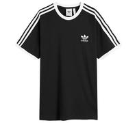 Adidas Men's 3 Stripe T-Shirt Black