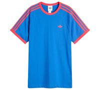 Adidas Men's 3 Stripe T-Shirt Blue