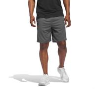 adidas Men's 3-Stripes AEROREADY Knit Shorts, Grey Five/Black, XL