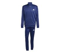 adidas Men's 3 STRIPES FRENCH TERRY TRACKSUITS, dark blue/white, M