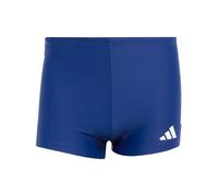 adidas Men's 3 Stripes Swim Boxers, Dark Blue/White, M
