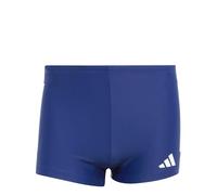 adidas Men's 3 Stripes Swim Boxers, Dark Blue/White, XS Short