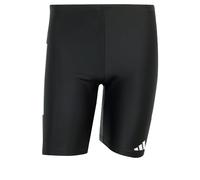 adidas Men's 3 Stripes Swim Jammers 8 INCH, Black/White, XL