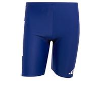 adidas Men's 3 Stripes Swim Jammers 8 INCH, Dark Blue/White, L-XL