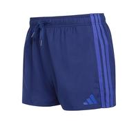 adidas Men's 3 Stripes Swim Shorts 3 INCH, Dark Blue/semi Lucid Blue, L
