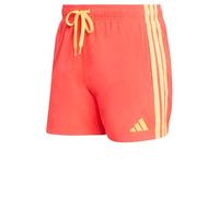 adidas Men's 3 Stripes Swim Shorts 5 INCH, Lucid red, XL