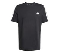 Adidas Mens 3-Stripes T-Shirt Size: 3XL, Colour: Black