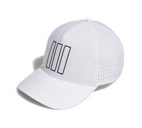 adidas Men's 3-Stripes Tour HAT, White, S-M
