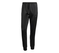 adidas Men's 3-Stripes Tricot Track Pant, Black/Black, XXL