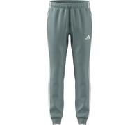 adidas Men's 3-Stripes Tricot Track Pant, Wonder Sage/White, XXL