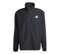 adidas Men's 3 Stripes Woven Track Suit, black, M