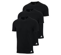 Adidas Men's, 3er Pack - Crew Neck Shirt, Active Core Cotton, Einfar