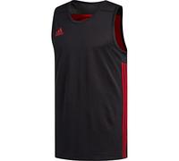 adidas Men's 3G Speed Reversible Jersey, Black/Power Red, L Tall