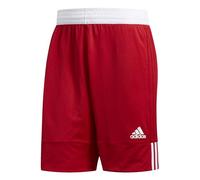 adidas Men's 3G SPEED REVERSIBLE SHORTS, Power Red / White, S